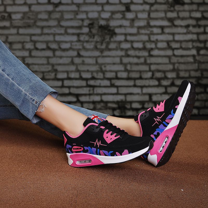 Girls Sneakers Kids Girl Walking Shoes--Pink