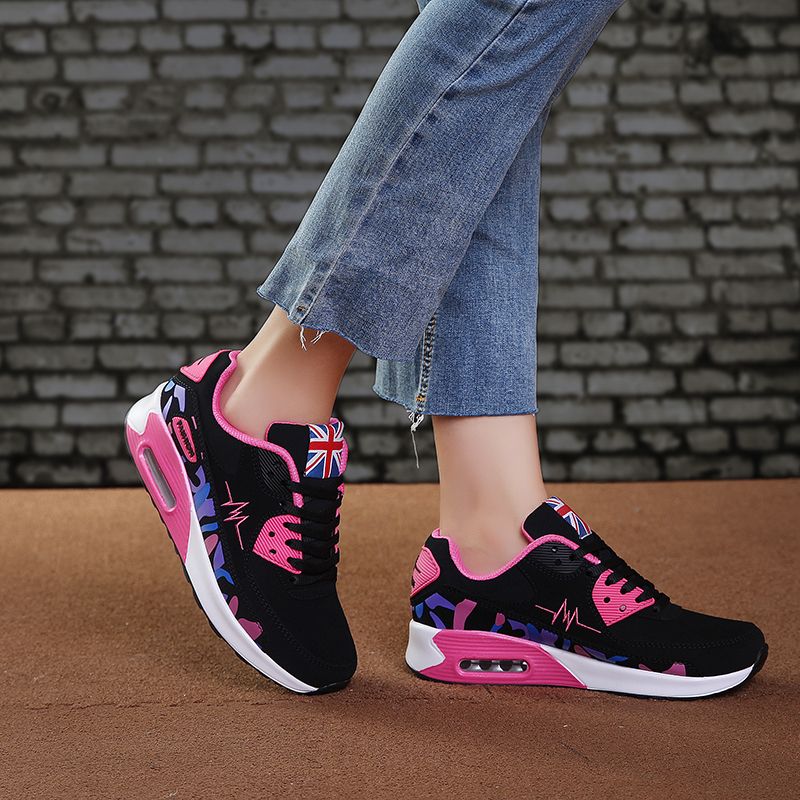 Girls Sneakers Kids Girl Walking Shoes--Pink