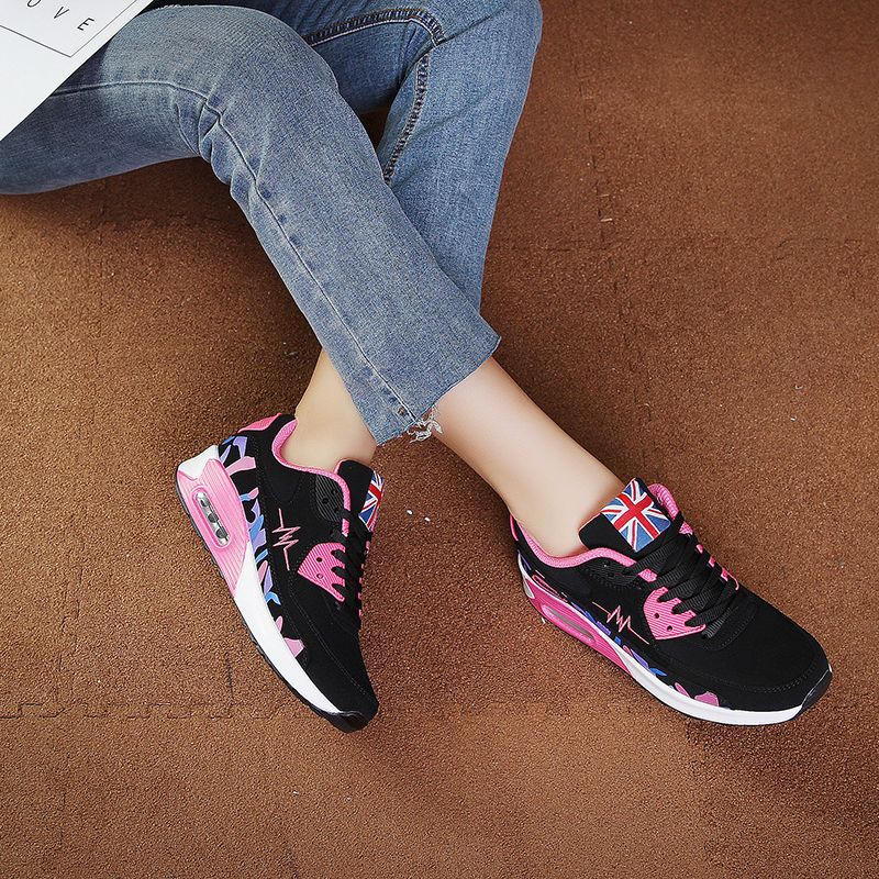 Girls Sneakers Kids Girl Walking Shoes--Pink