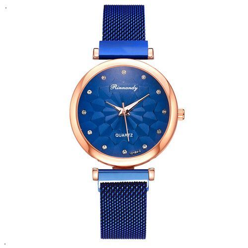 Alloy Strap Girls Ladies Women Temperament Versatile Fashion Watches