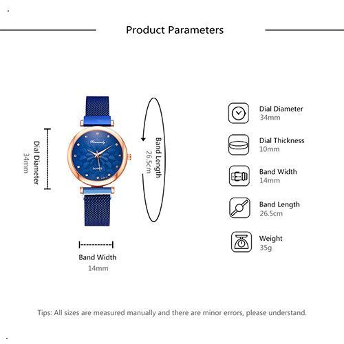 Alloy Strap Girls Ladies Women Temperament Versatile Fashion Watches