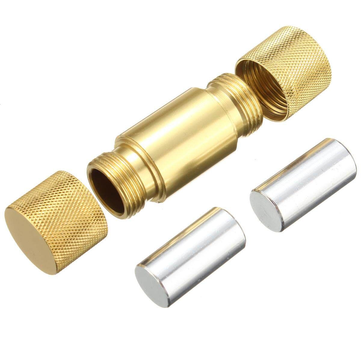 Aluminum Pollen Press Compressor Works With Herb Grinder Gold Black
