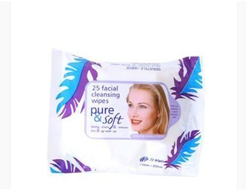 1 Pack Of Facial Cleaning Wipes/Make Up Wipes.