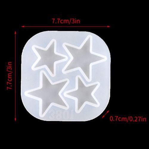 Sun Moon Star Mold Handmade DIY Crystal Epoxy