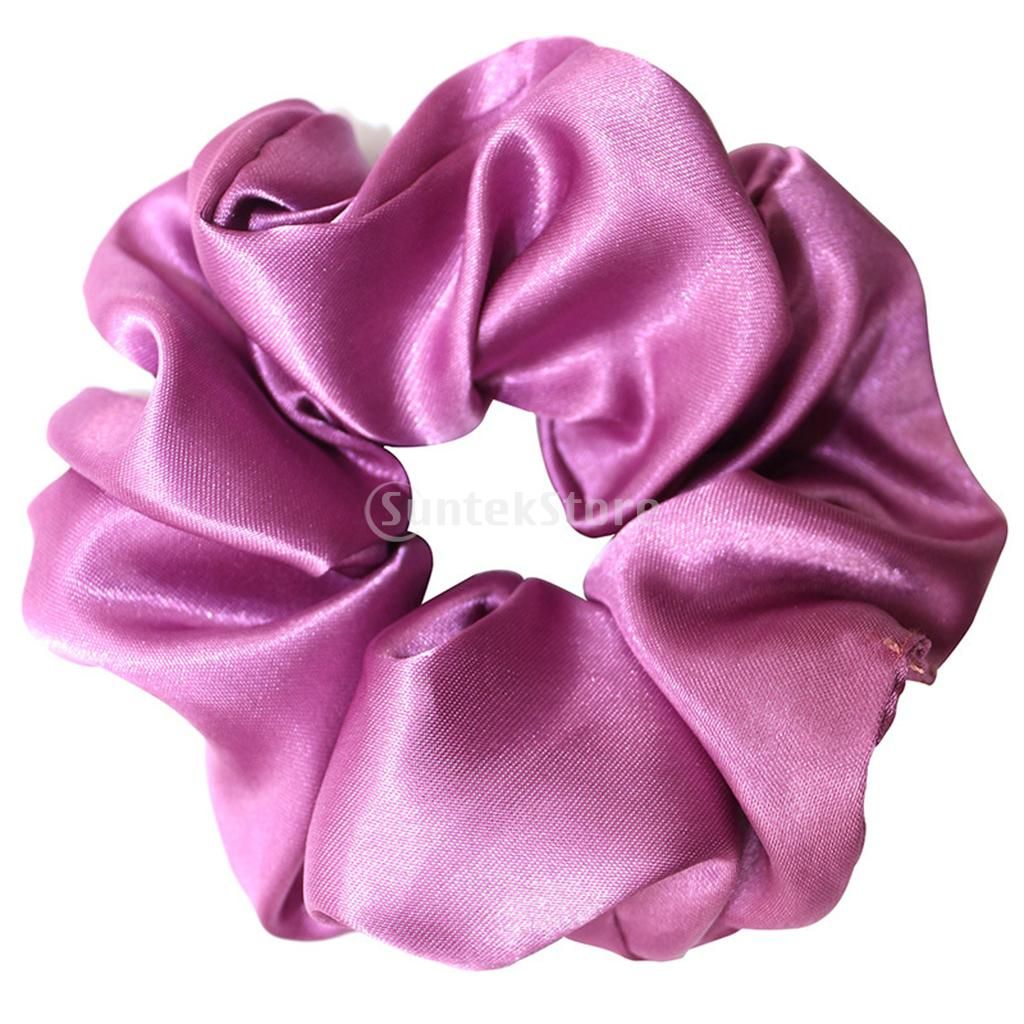 20PC Women Satin Hair Scrunchies Elastic Bobble   Hair Ties Rope Band
