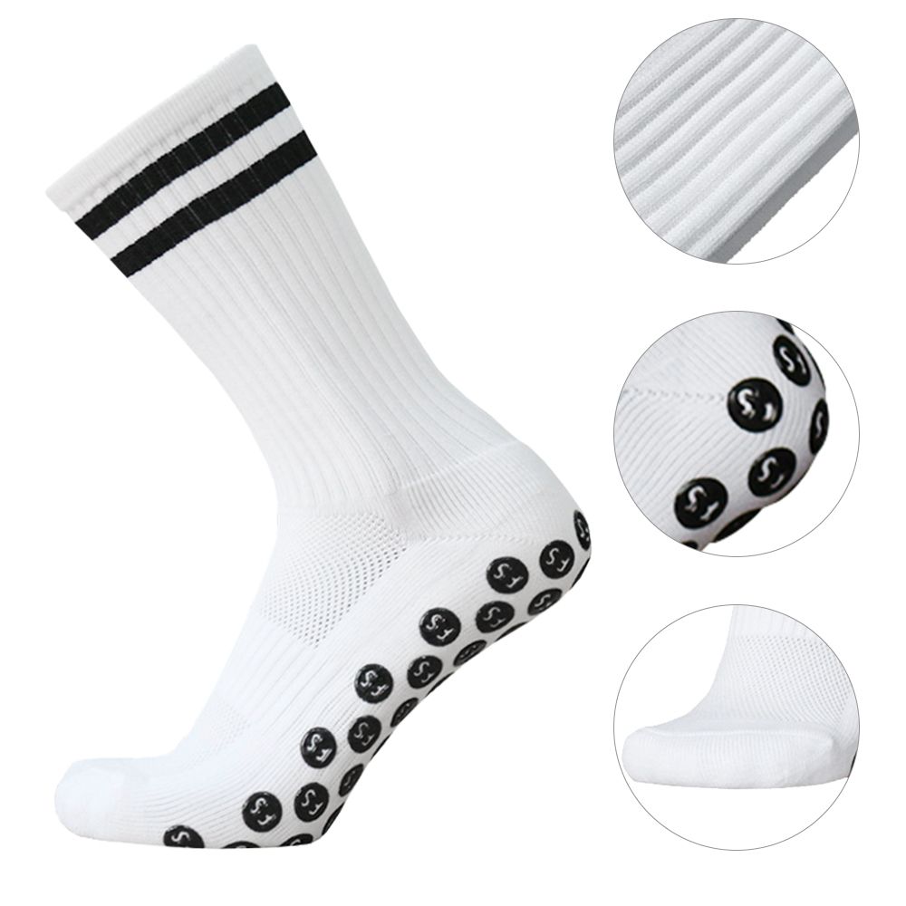 1 Pair Anti Slip Soccer Socks Team Sports Socks Outdoor