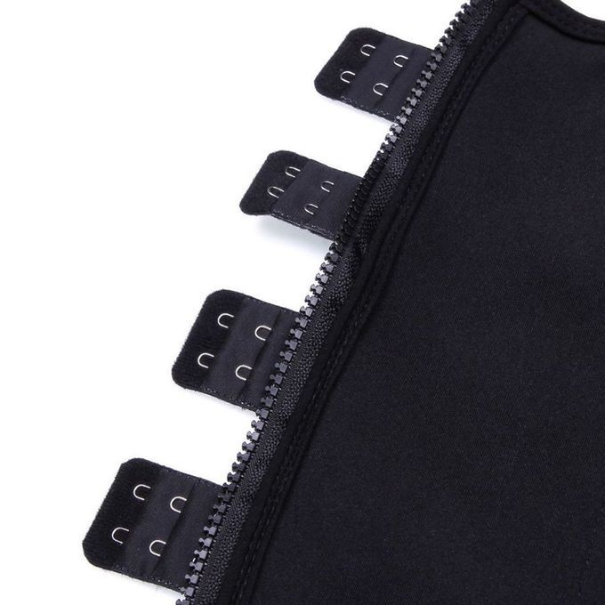 Waist Trainer Belt Body Shaper Breathable Women Corsets Top Slimming Black