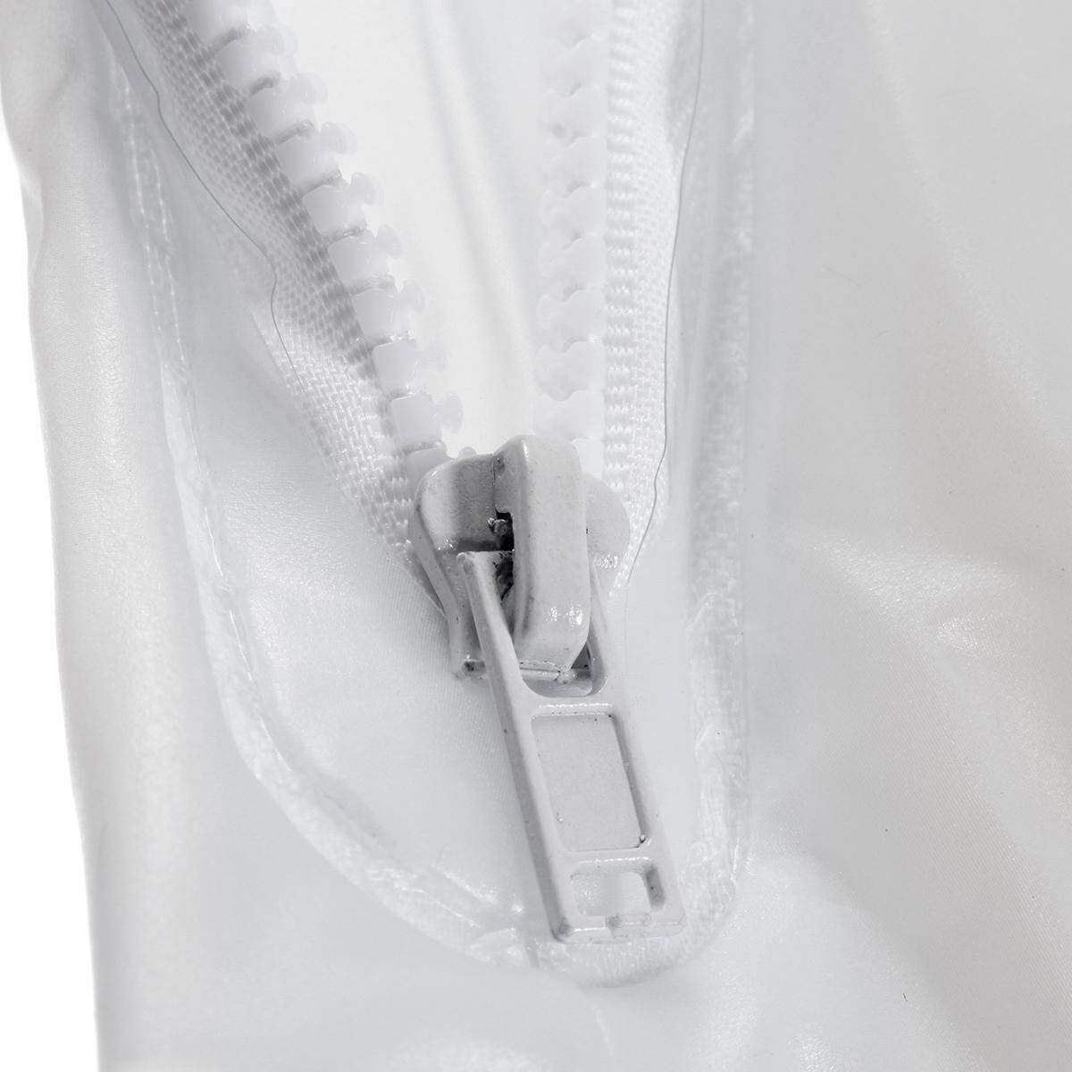 Reusable Rain Shoe Covers Bike Waterproof Zipper Overshoes Boots S(35-36): 26cm/10.2inch S