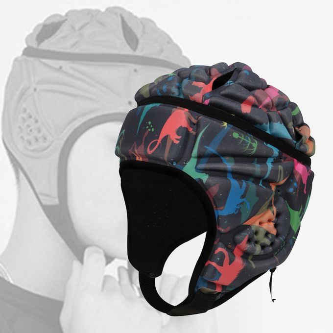 Rugby  Headgear Headguard EVA Padded Football Colorful