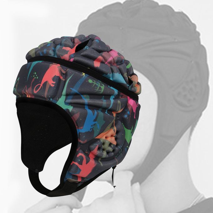 Rugby  Headgear Headguard EVA Padded Football Colorful