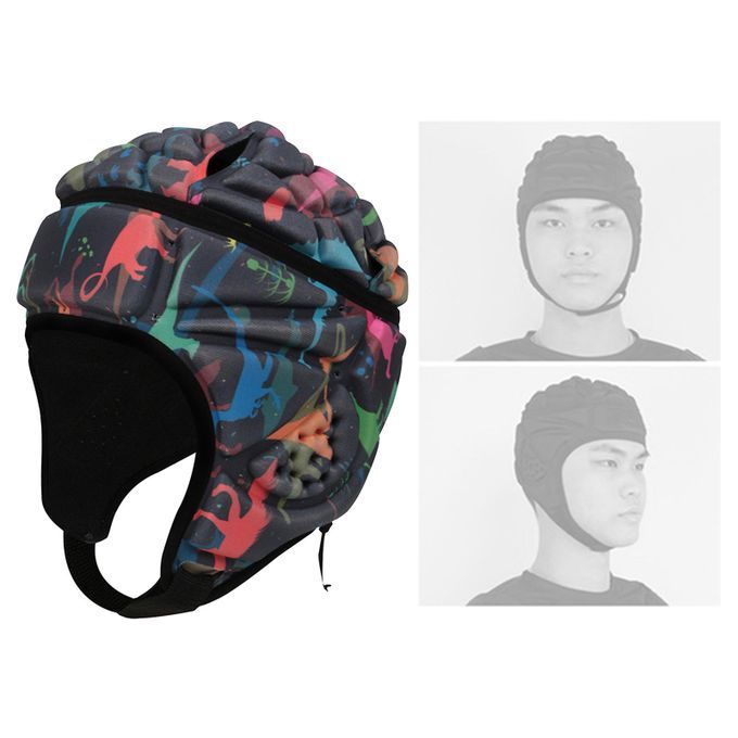 Rugby  Headgear Headguard EVA Padded Football Colorful