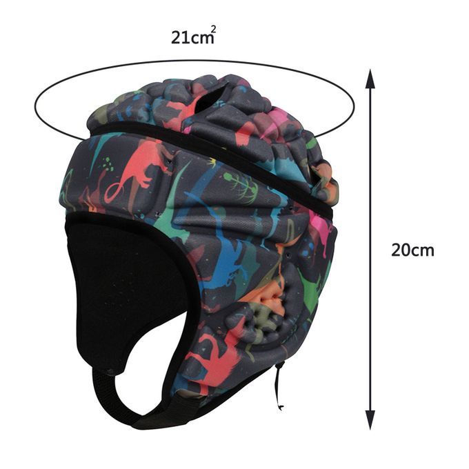 Rugby  Headgear Headguard EVA Padded Football Colorful