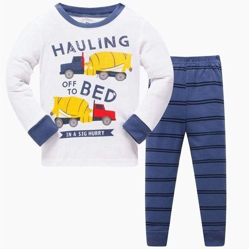 Boys' Hauling Off To Bed PJs Pyjamas Sleepwear