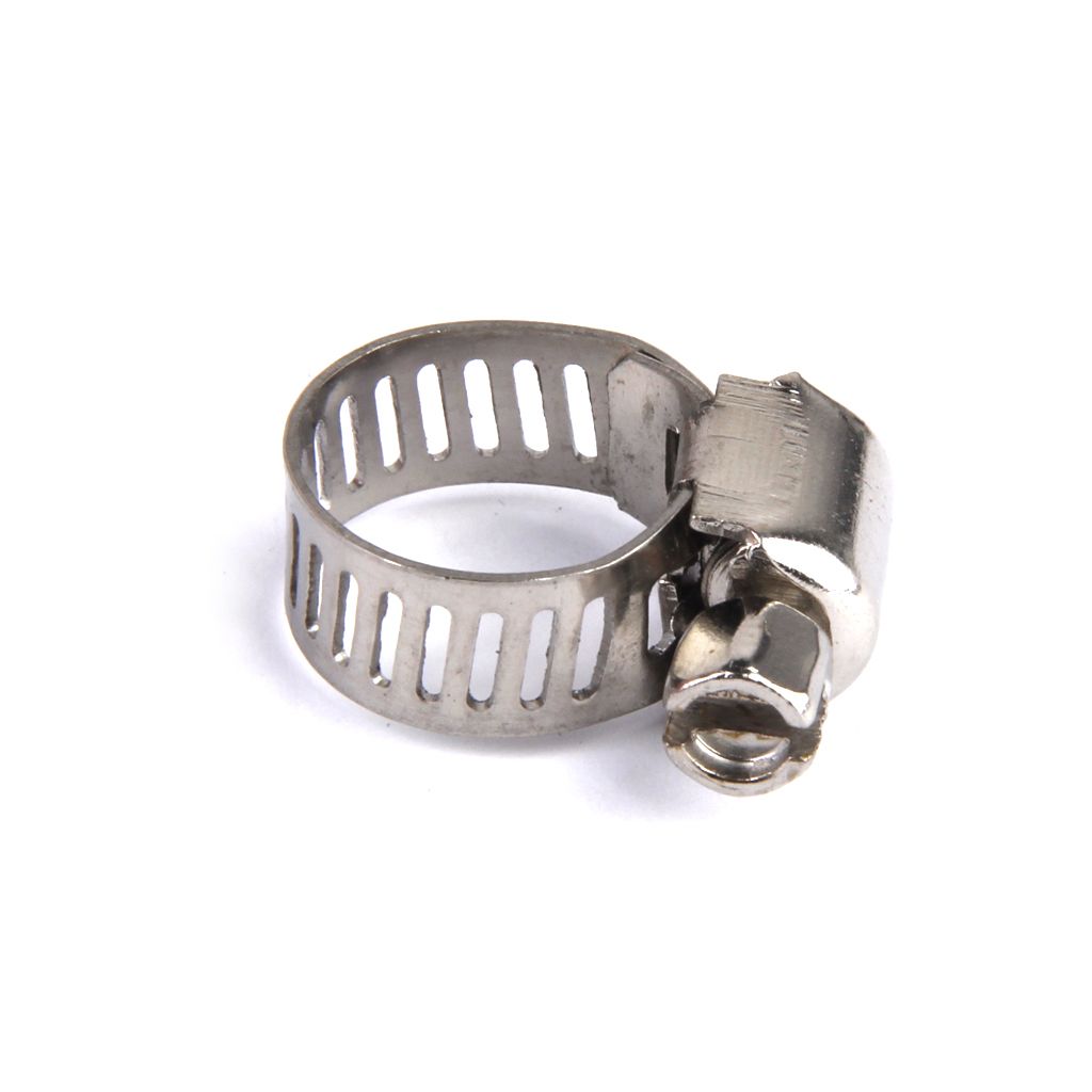 20pcs Adjustable Car Fuel Pipe Hose Clips Stainless Spring Clamps 8