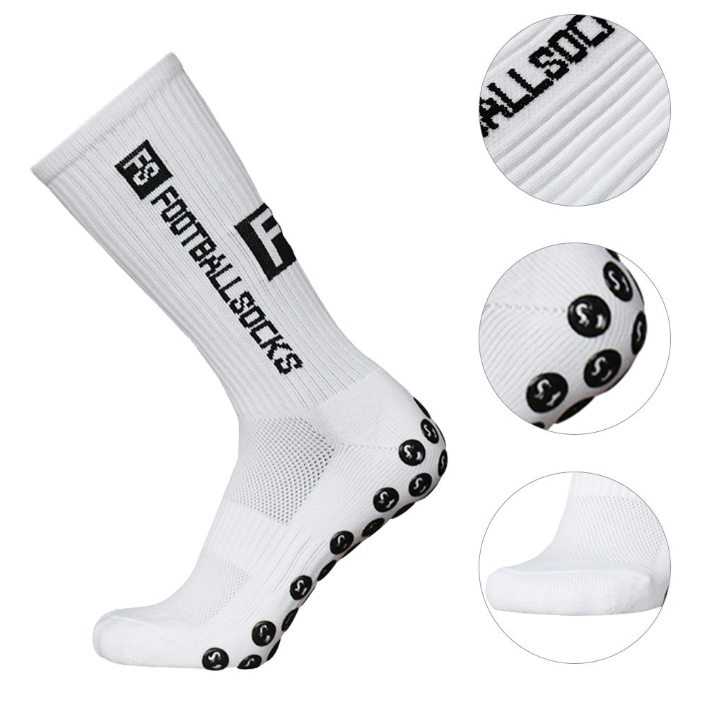 3 Pairs Football Socks Soccer Socks For Adult Men Non-Slip