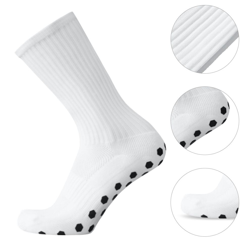 3 Pairs Football Socks Soccer Socks For Adult Men Non-Slip