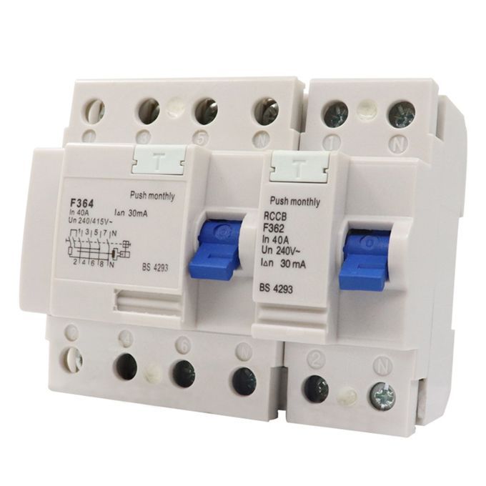 16/32/63A 2/4P 6KA Mini Circuit Breaker RCCB MCB Overload-