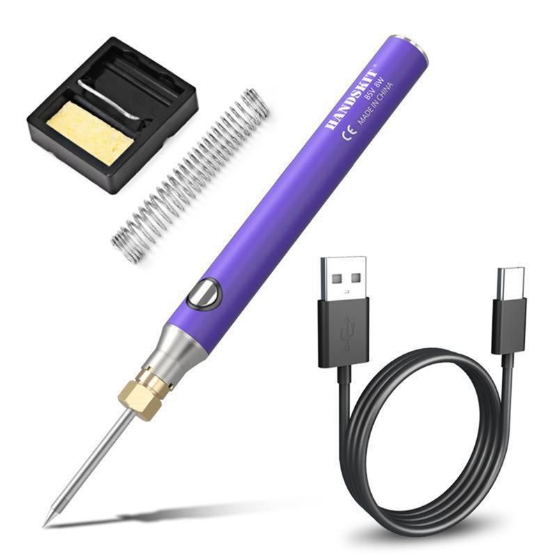 USB Battery Soldering Iron Rechargeable Electric Soldering I