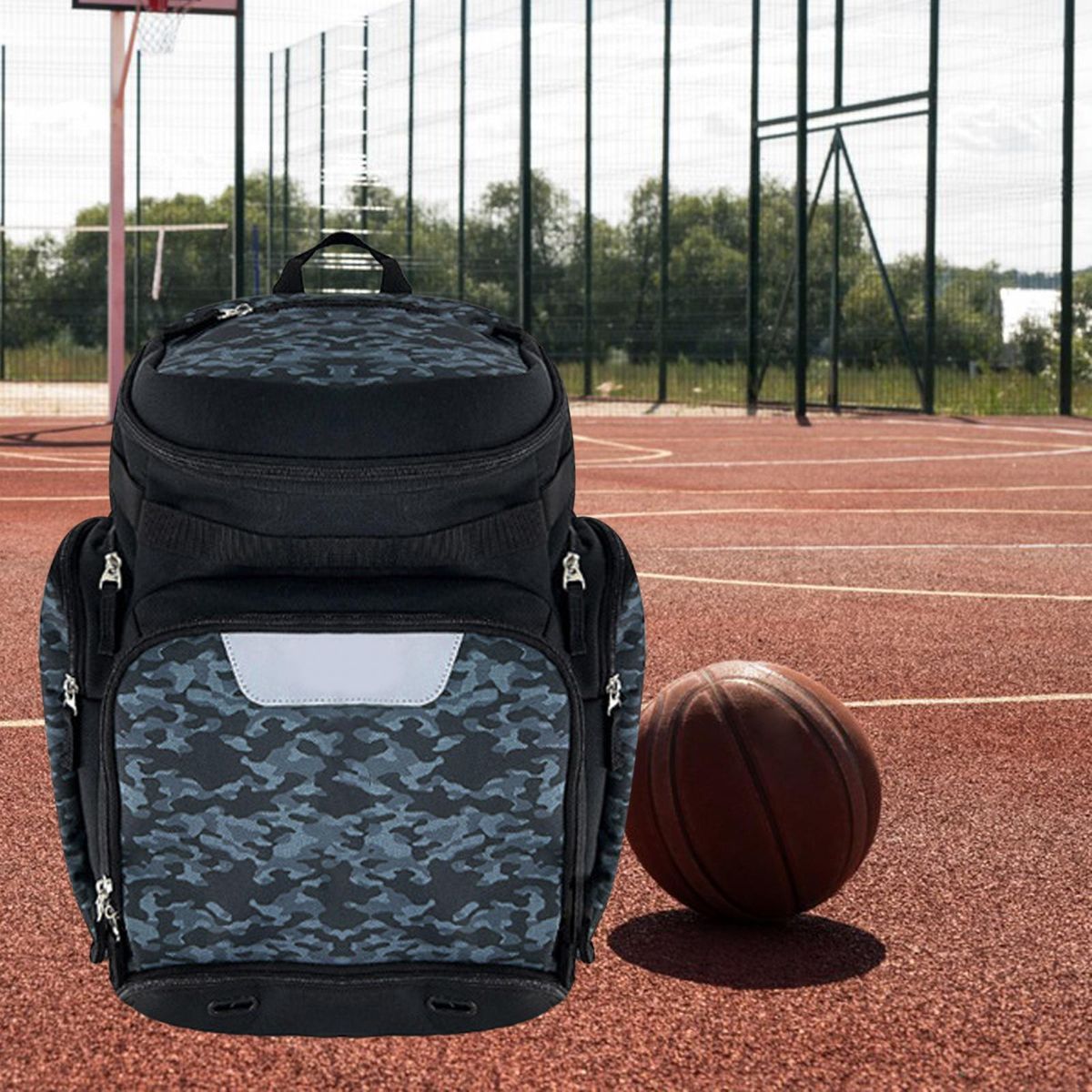 Basketball Backpack Bag  Antirip Fabrics Multi  Blue