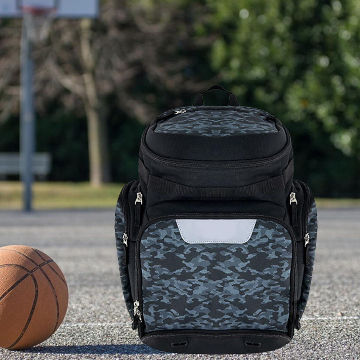 Basketball Backpack Bag  Antirip Fabrics Multi  Blue