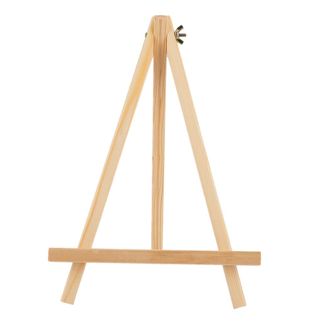Wood Table Tripod Easel Foldable Picture Photo Stand DIY