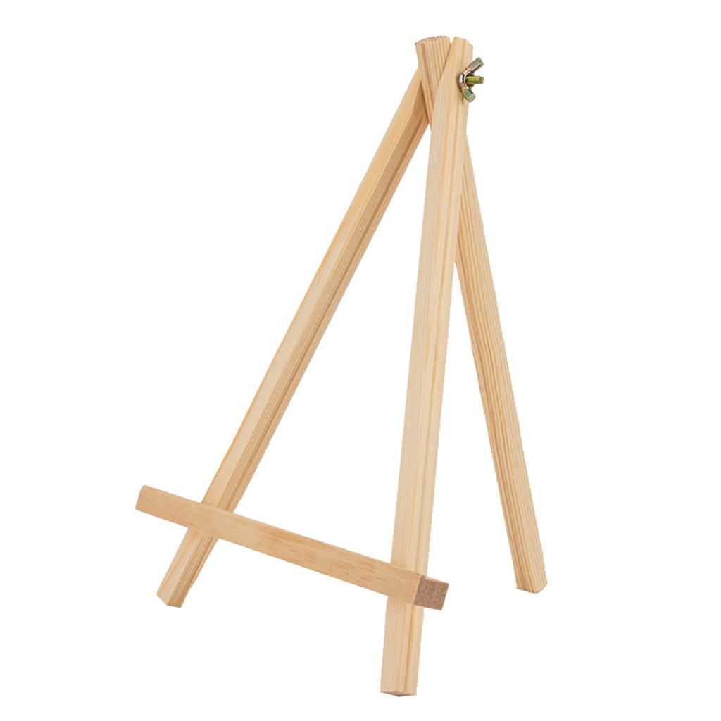 Wood Table Tripod Easel Foldable Picture Photo Stand DIY