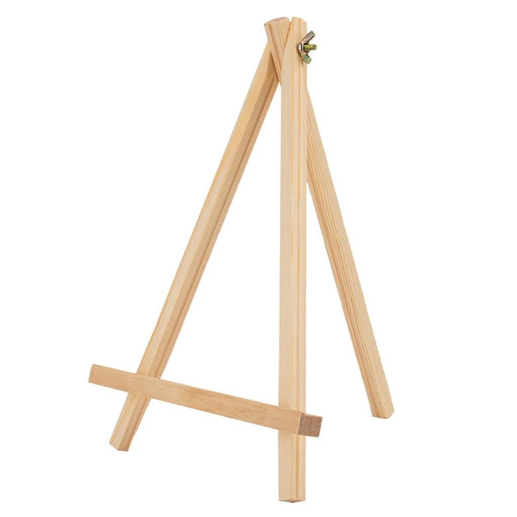 Wood Table Tripod Easel Foldable Picture Photo Stand DIY