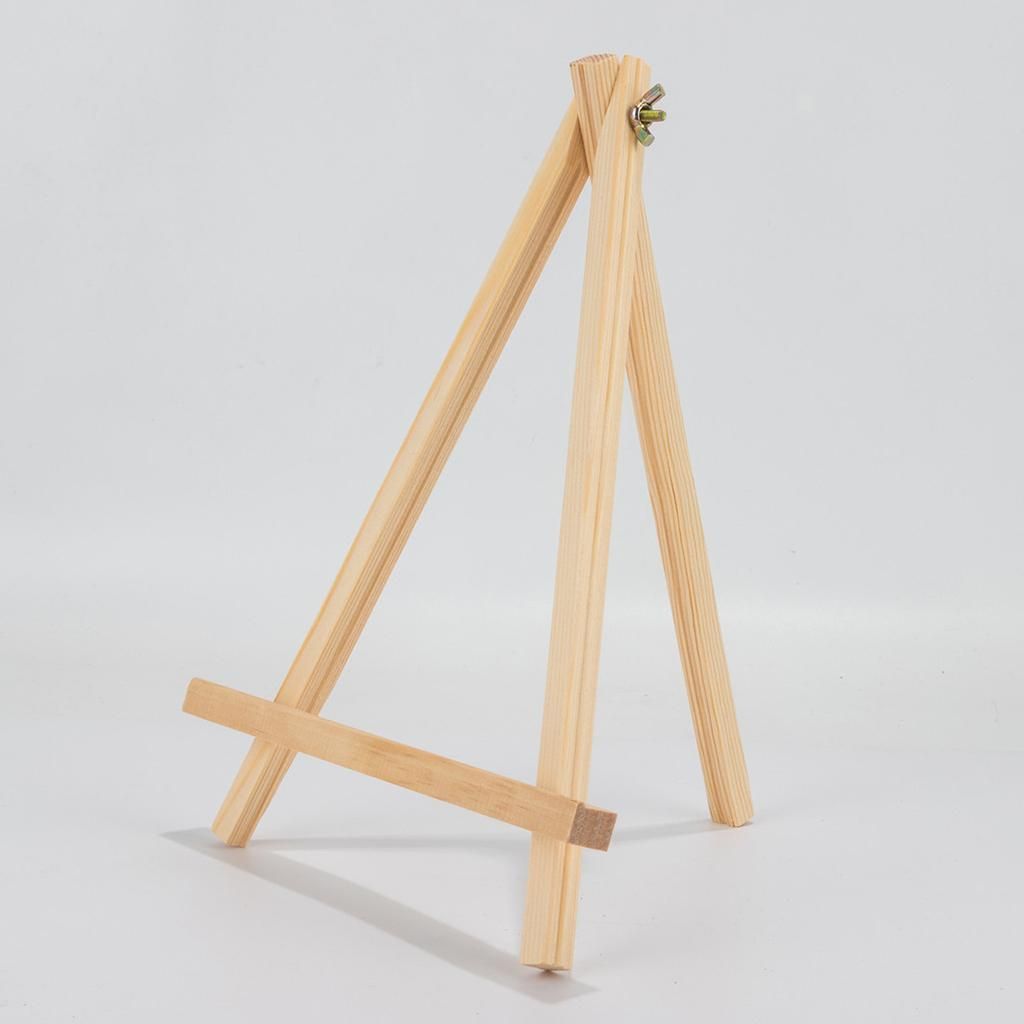 Wood Table Tripod Easel Foldable Picture Photo Stand DIY