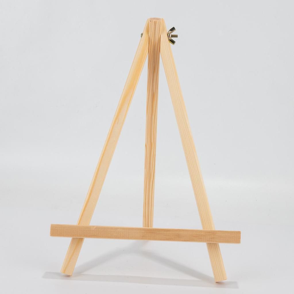 Wood Table Tripod Easel Foldable Picture Photo Stand DIY