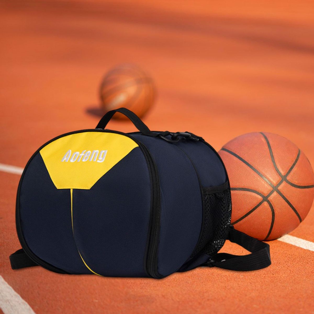 Basketball Shoulder Bag Oxford Fabric Wear Resistant