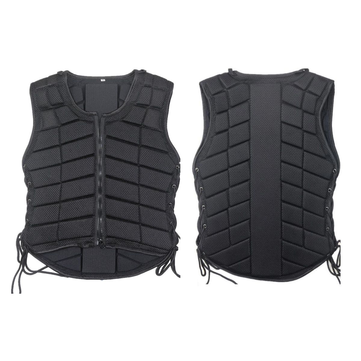 Equestrian Vest Professional Safety Horse Riding Vest Waistcoat M Kids