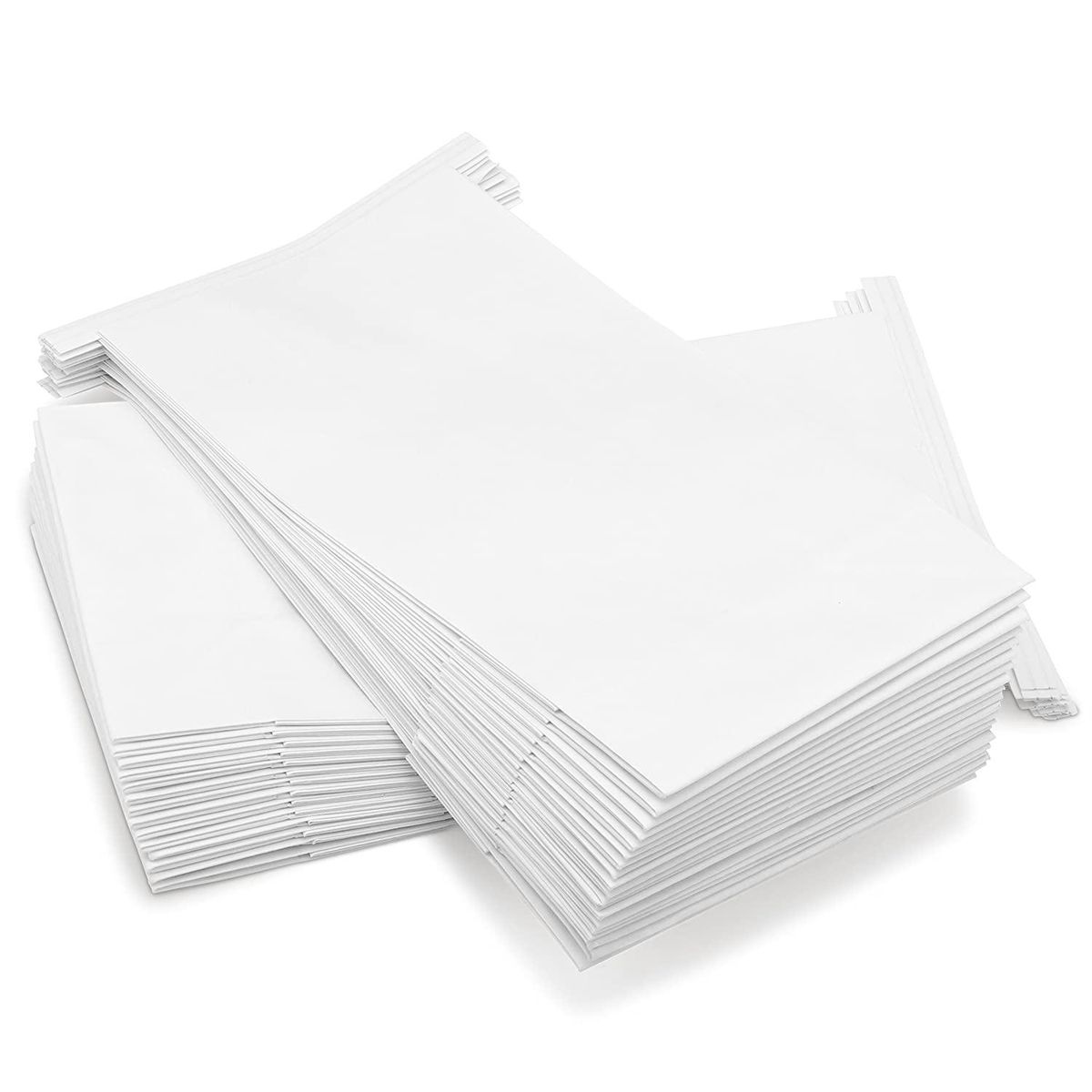 50 Pcs Vomit Bags White Throw Up Sick Bags for Motion