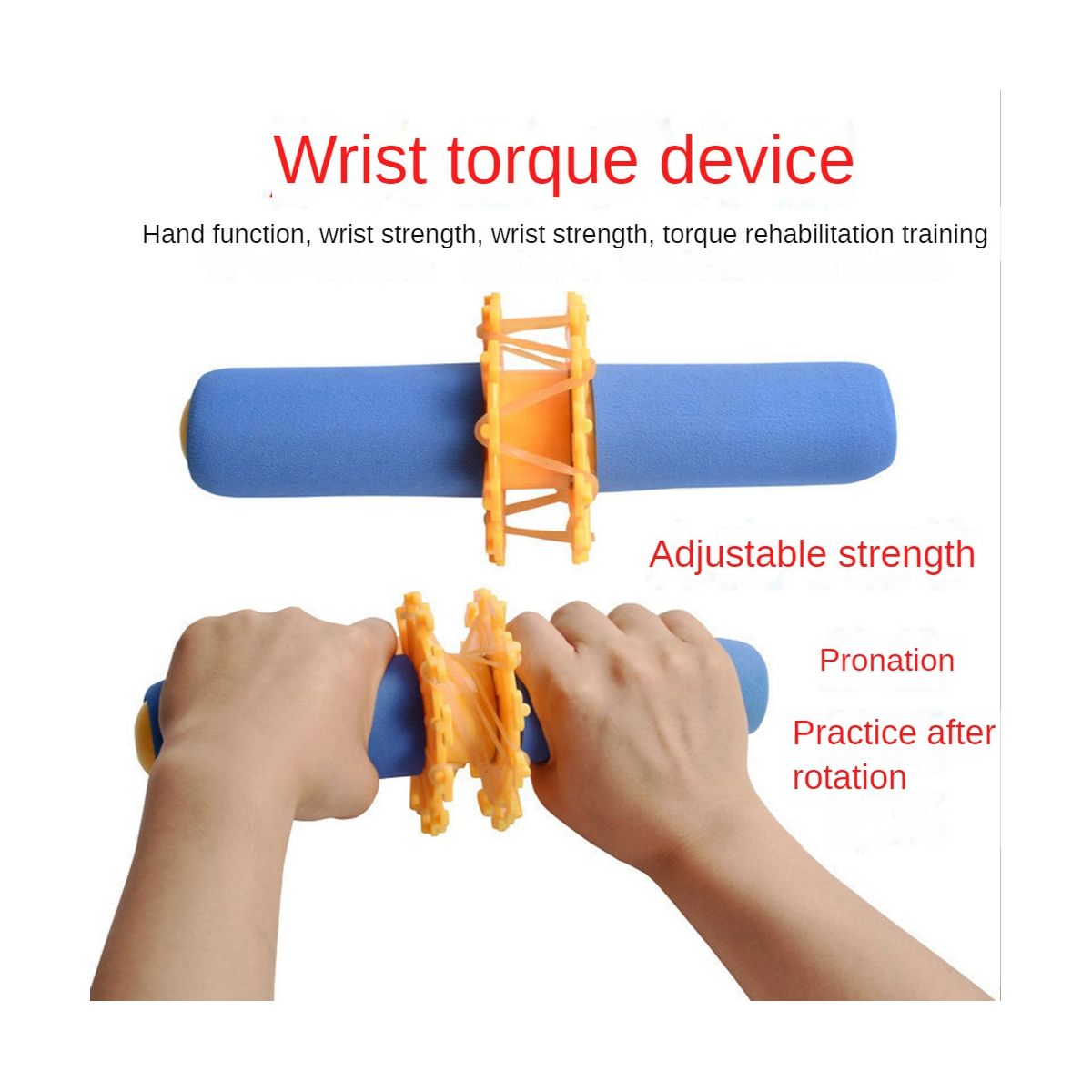BAMDA Torquer Forearm Strength Force Exerciser Wrist Device