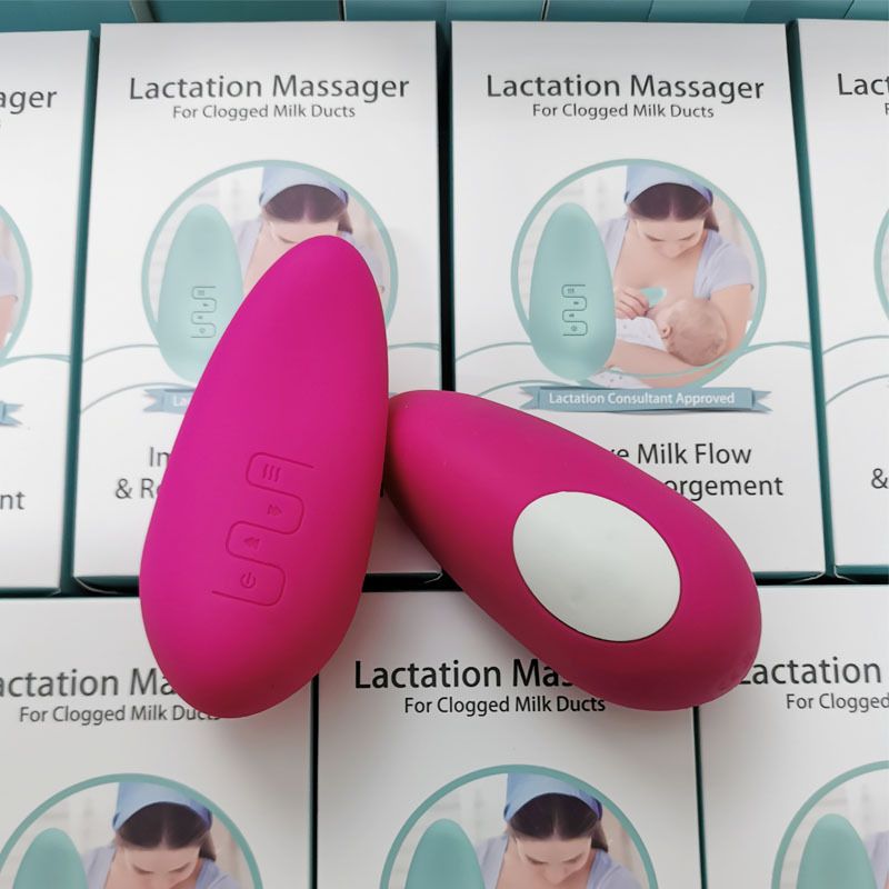 Electric Warming Lactation Massager For Nursing Mothers