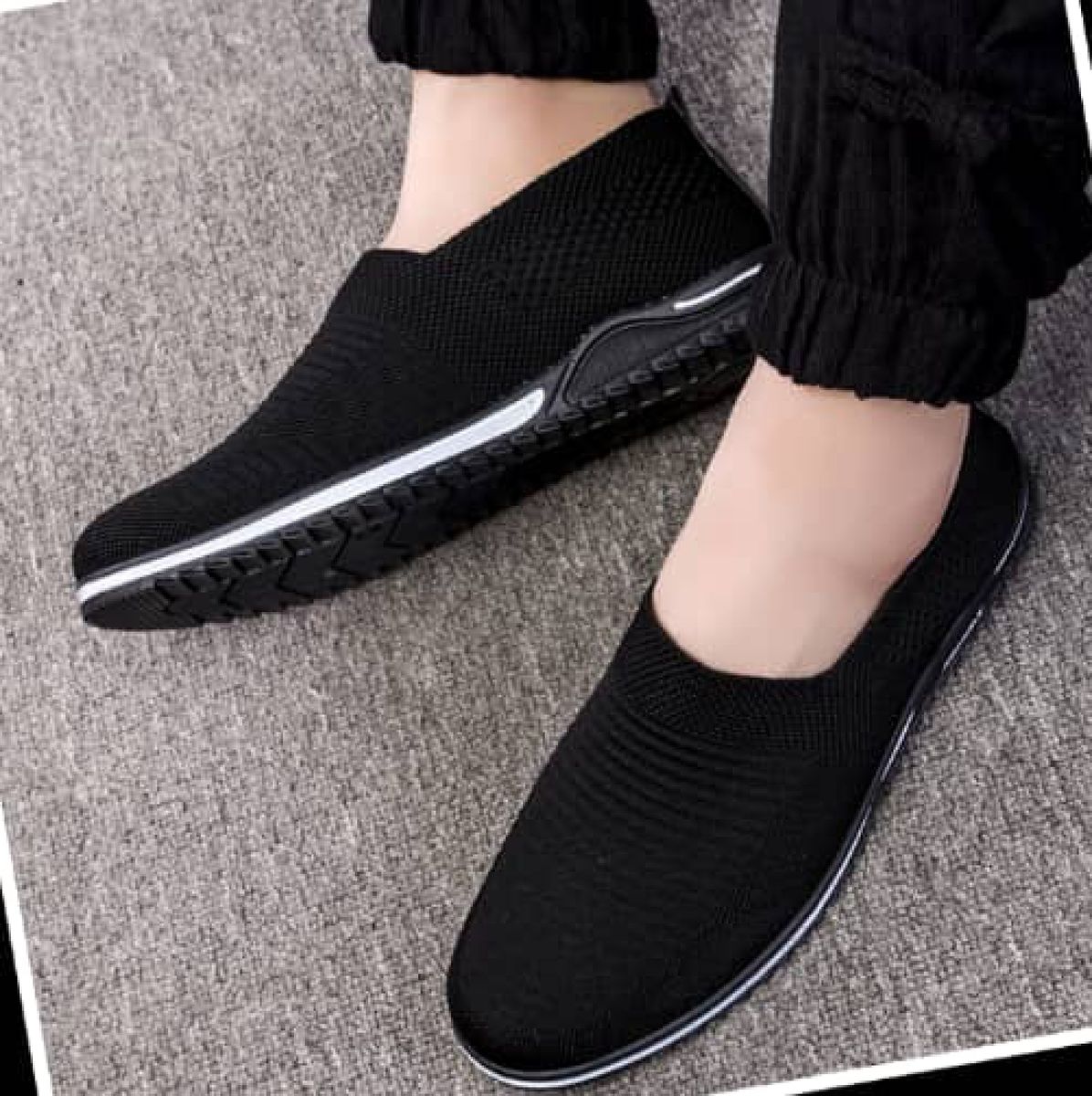 Men's Breathable Casual  Slip-on Sneakers