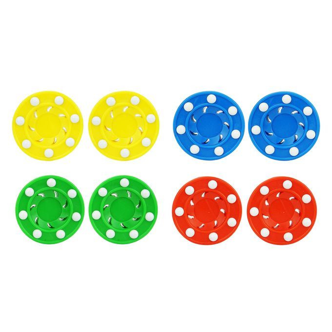 2pcs Roller Hockey Game Puck Pro Shot For Practicing And Yellow