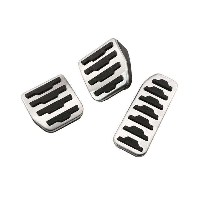 my good car Car Pedals for Range Rover Evoque Land Rover Discovery Sport for Jaguar E-Pace Footrest Gas Brake Pedal Cover