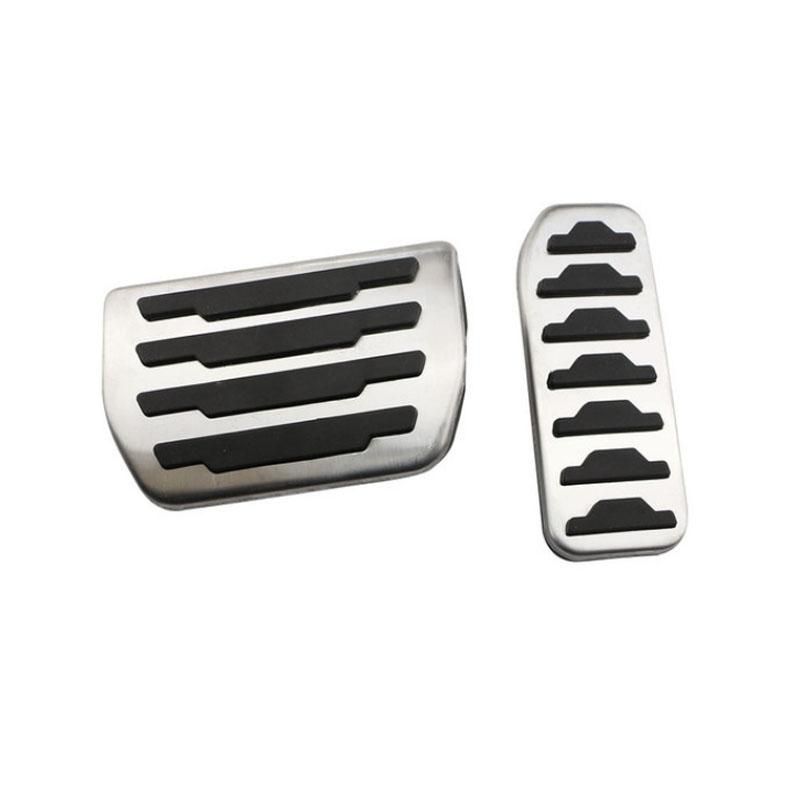my good car Car Pedals for Range Rover Evoque Land Rover Discovery Sport for Jaguar E-Pace Footrest Gas Brake Pedal Cover