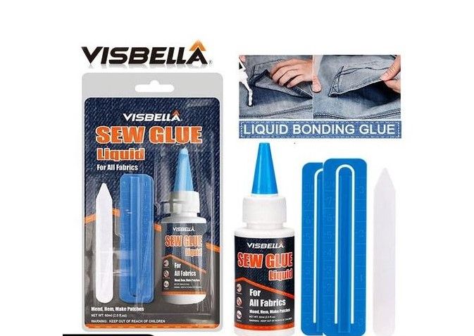 60ml Sew Glue Liquid Bonding For Cloths/Fabric Repair