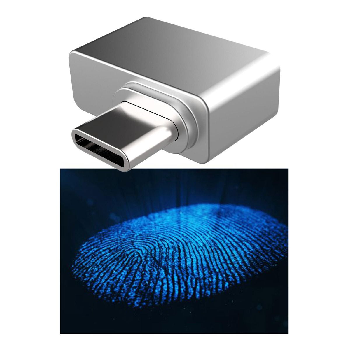 Mini USB Fingerprint Reader Scanner Biometric For Windows 7/10/11Hello