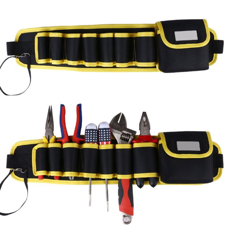 Electrician Drill Tool Bag Waist Pocket Pouch Belt Storage