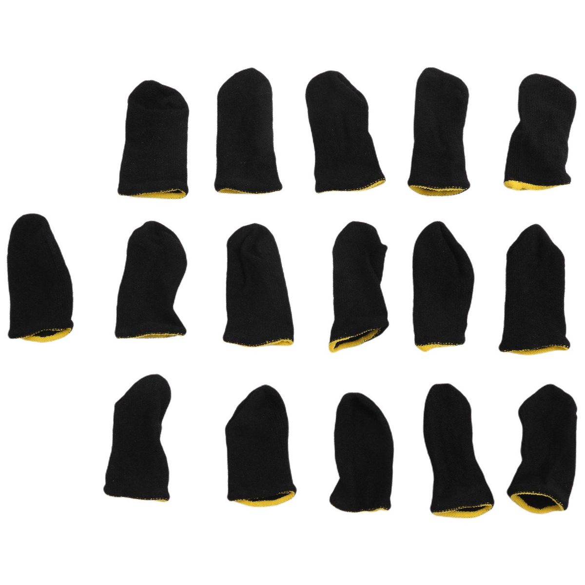 Carbon Fiber Finger Sleeves For PUBG Games 16 Pcs)