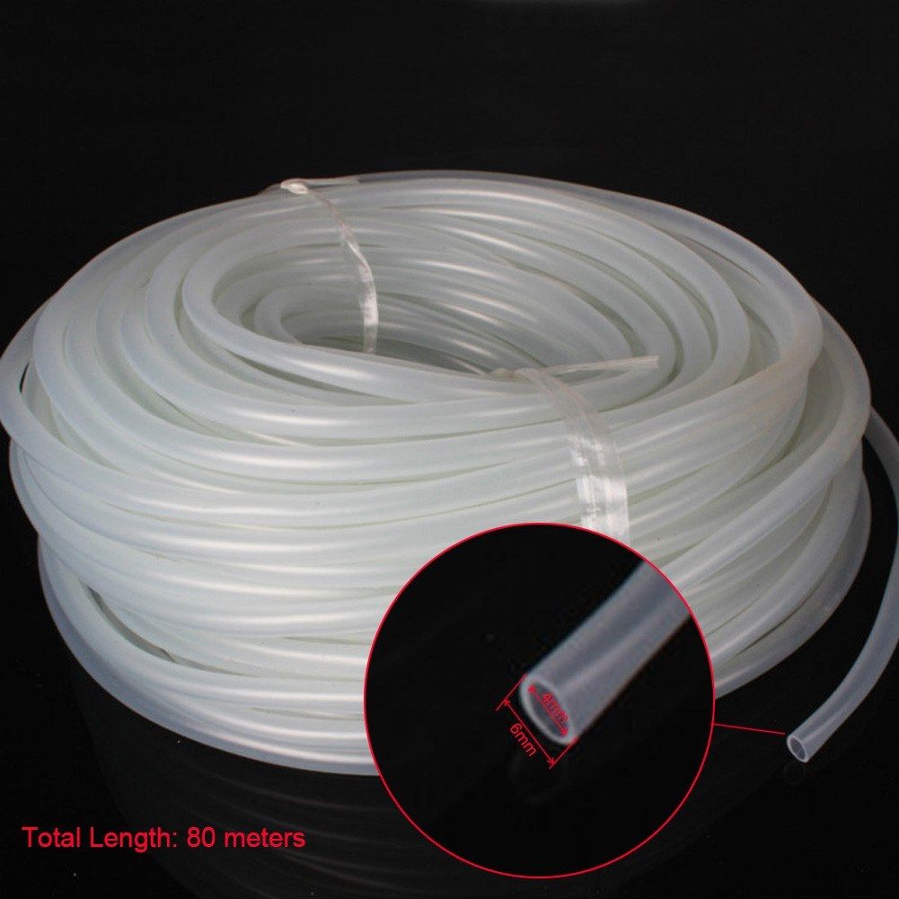 Fish Tank Oxygen Pump Hose Soft Silicone Tube For Air Bubble