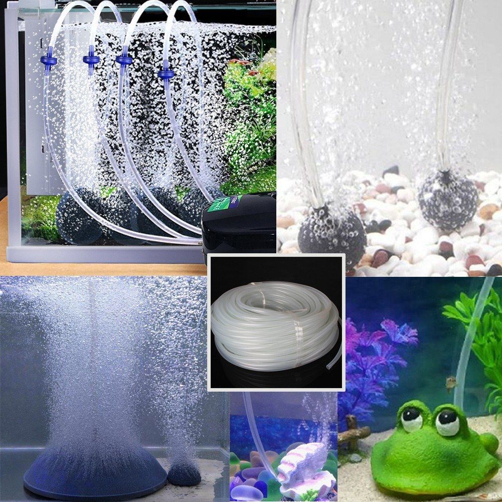 Fish Tank Oxygen Pump Hose Soft Silicone Tube For Air Bubble