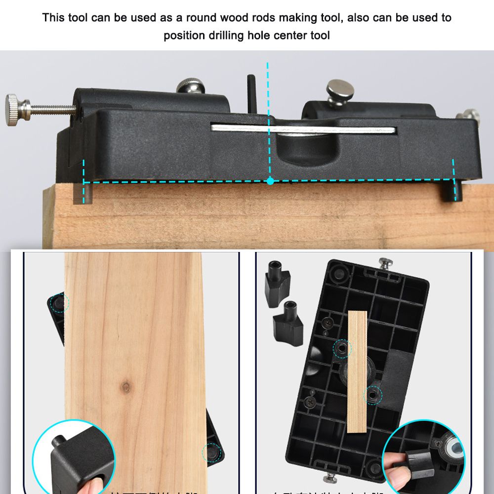 Round Wood Rods Making Tool Square Wood Bar To Wood Rods