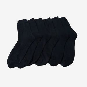 6 Pairs Mens  Black Sock