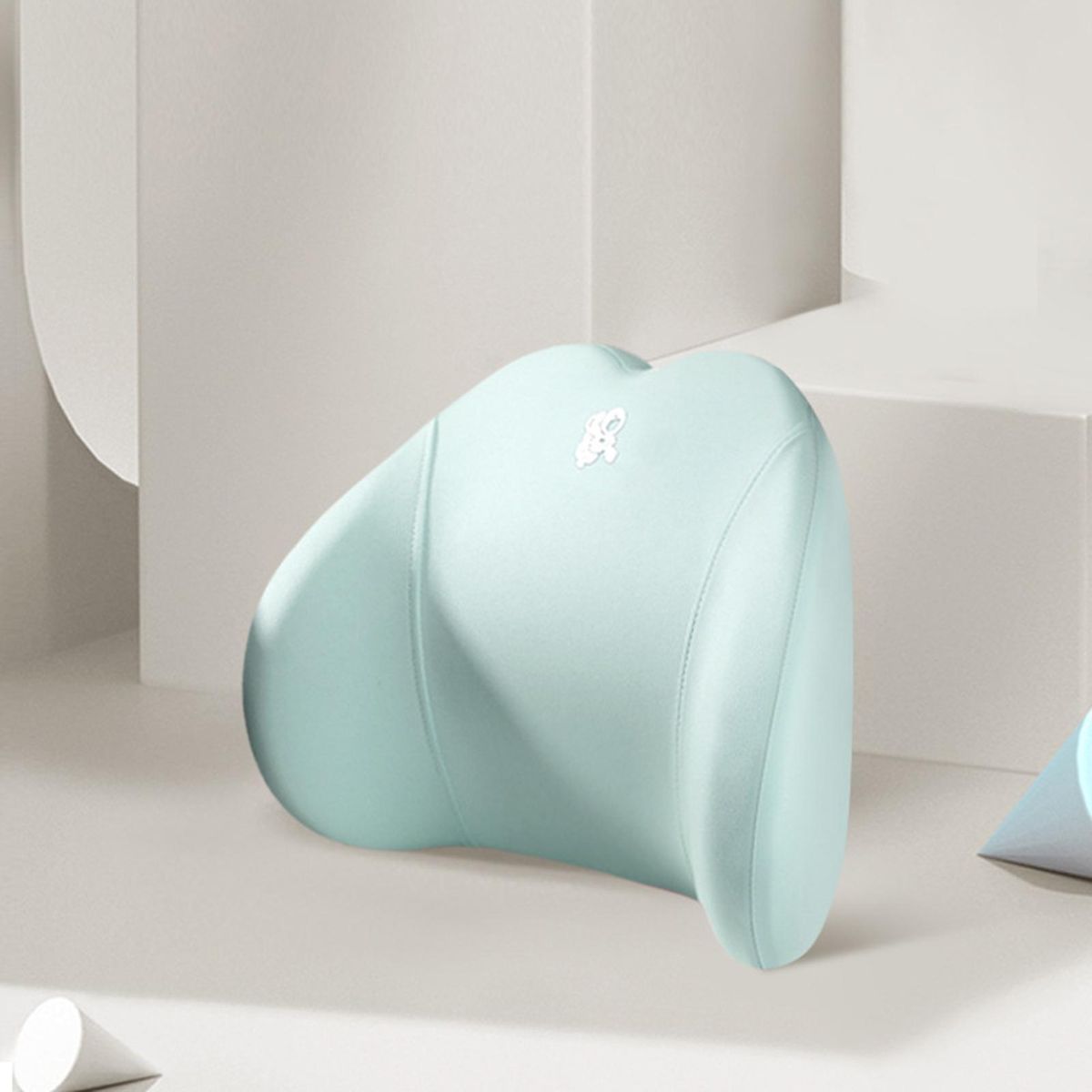 Lumbar Pad Perfect Fit Lumbar Pillow Blue