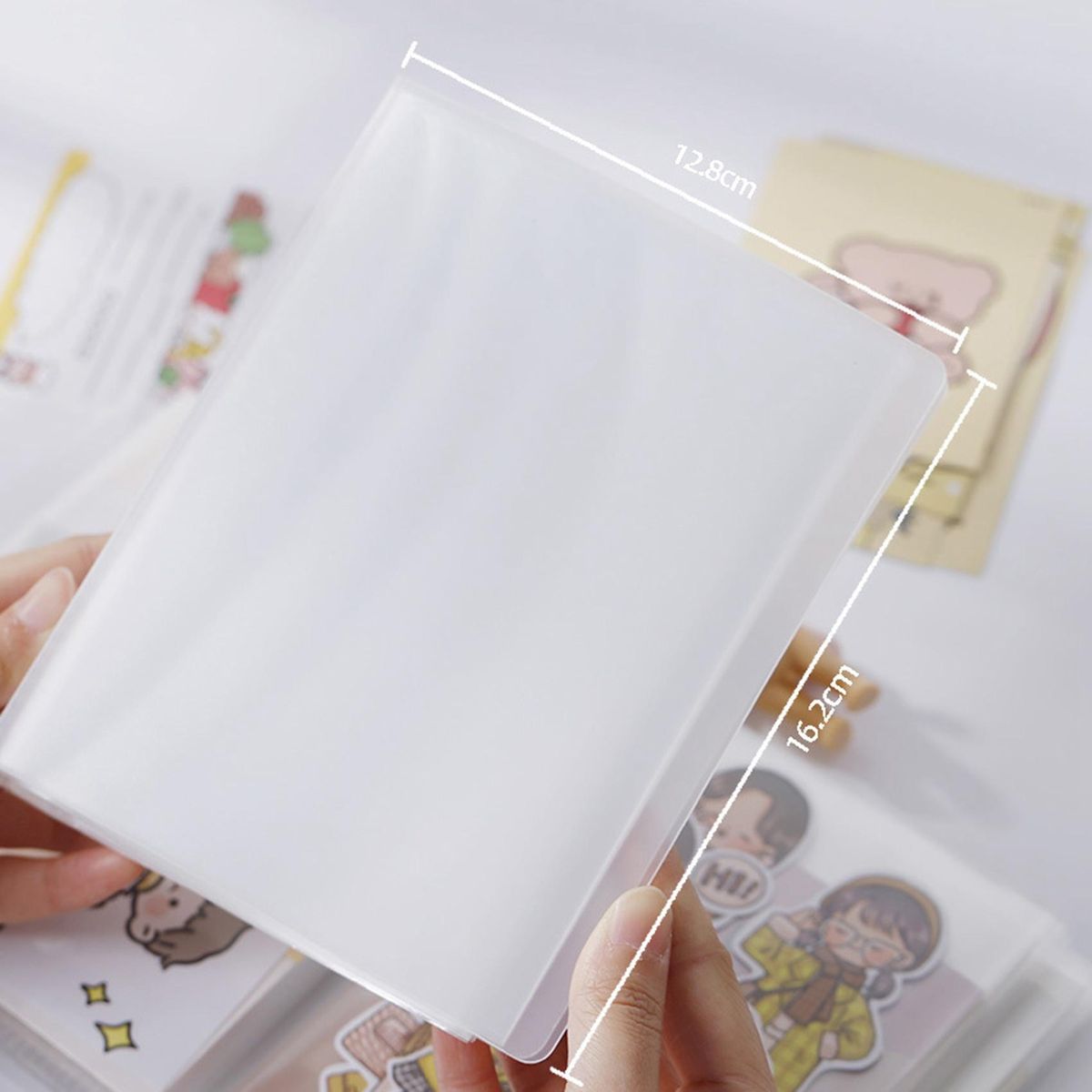 A6 Large Capacity Pocket Storage Book Card Bill Sticker