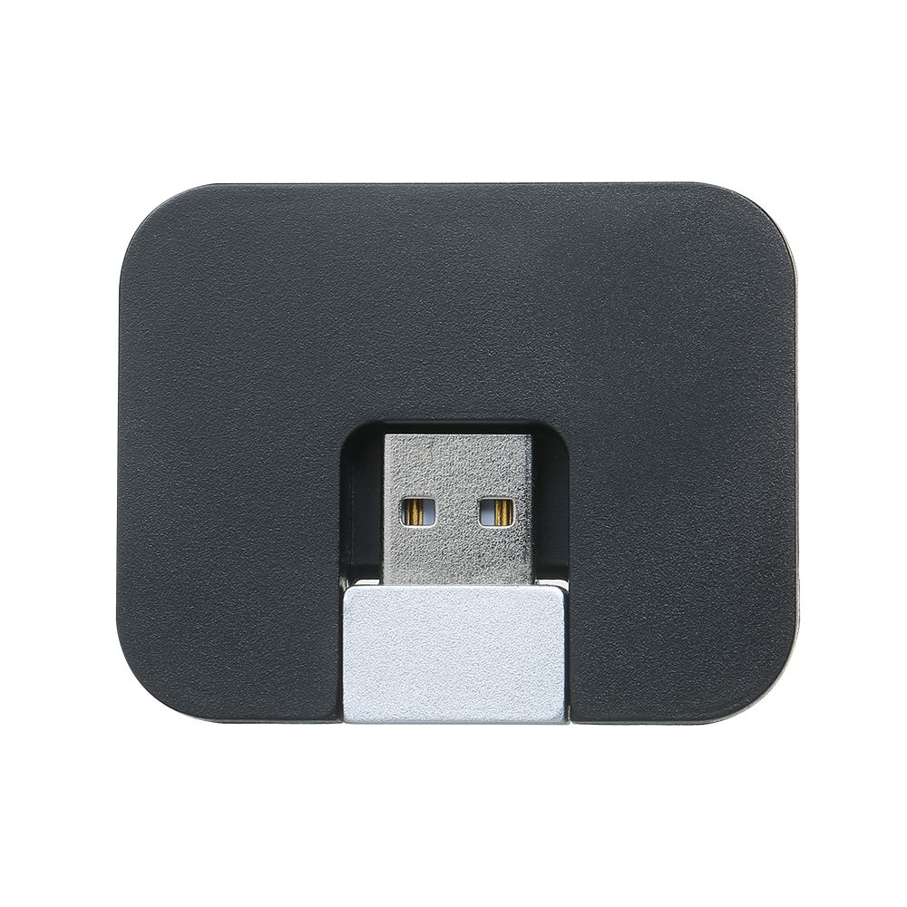 4-port USB2.0 Hub Rotating USB2.0 Converter Support USB Fan