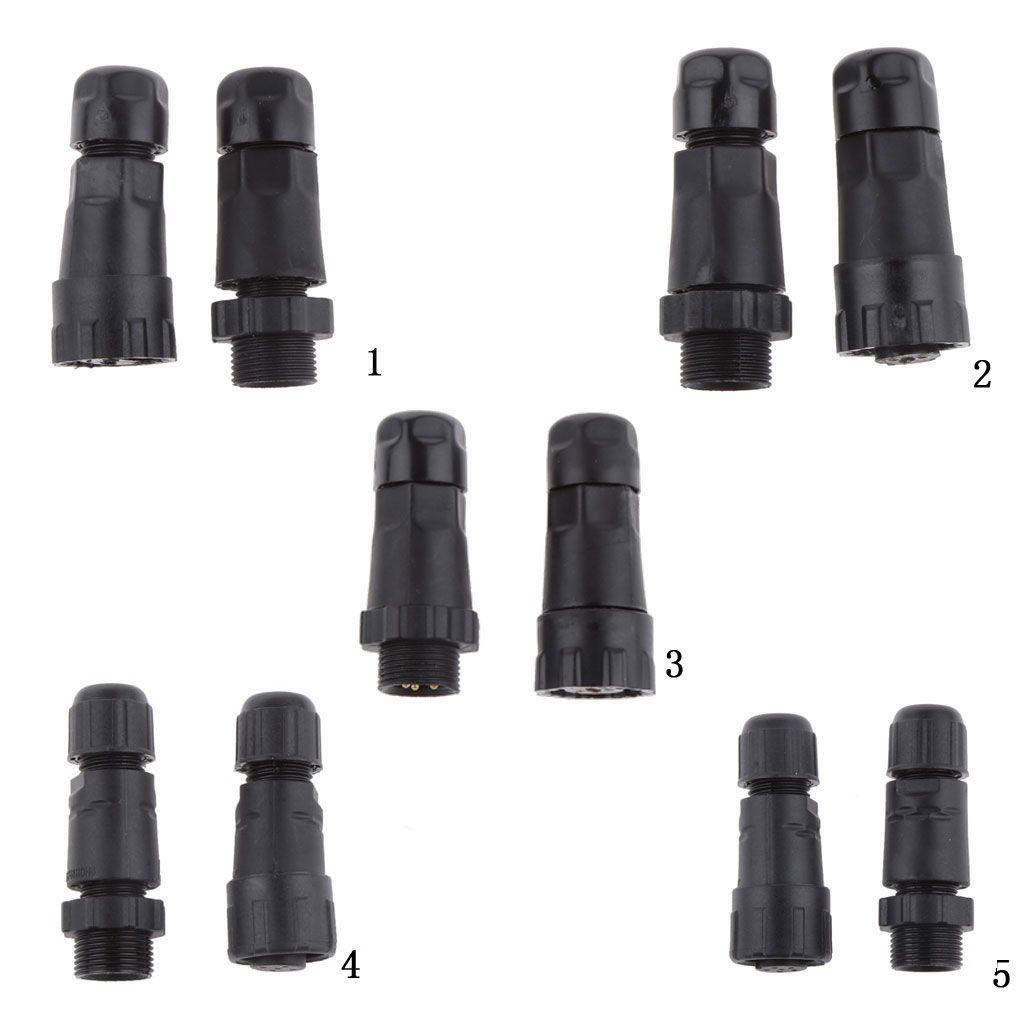 Aviation Assembled Electrical Male Female Adapter